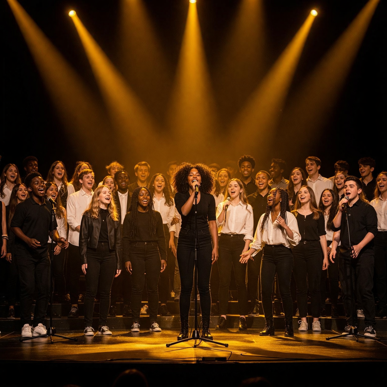 Musical showcase production